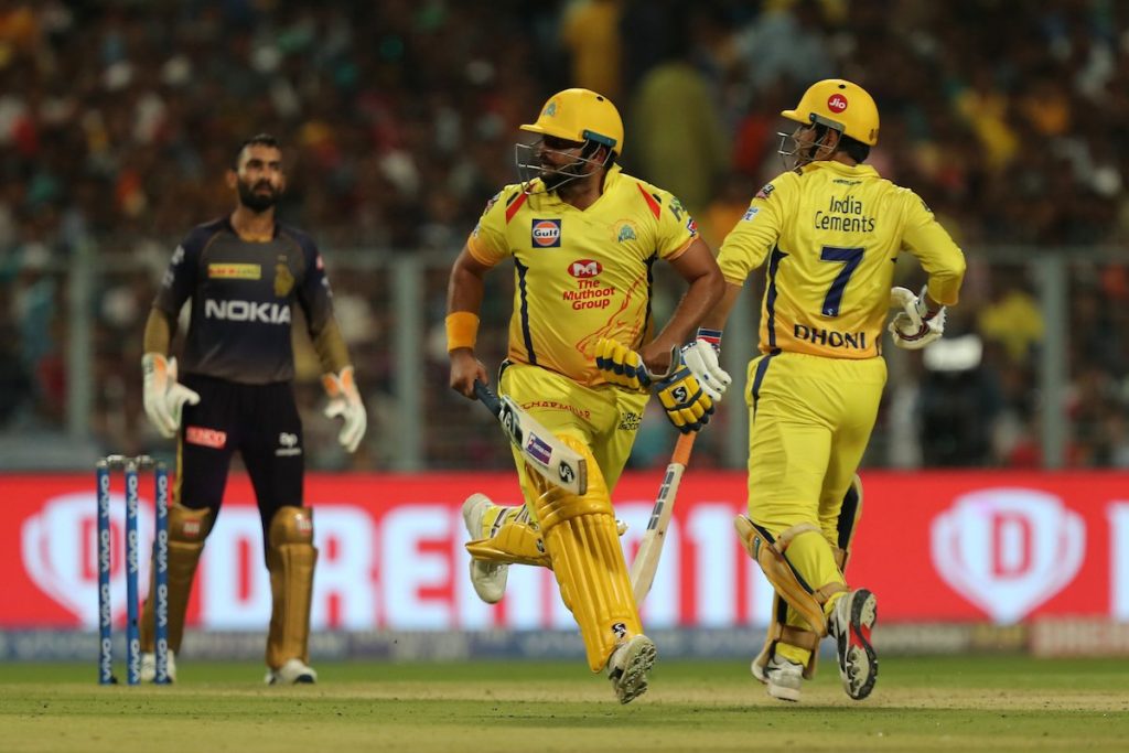 Raina guided victory against KKR in IPL 2019 Match 29