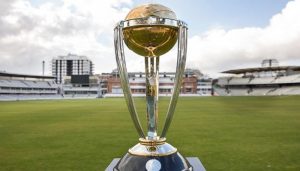 cricket world cup trophy