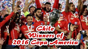 Chile Winners of Copa America 2016 Edition