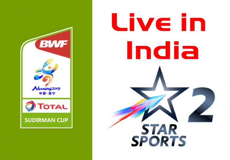2021 Sudirman Cup Cup Live In India On Star Sports 2 TV Channel Shiva