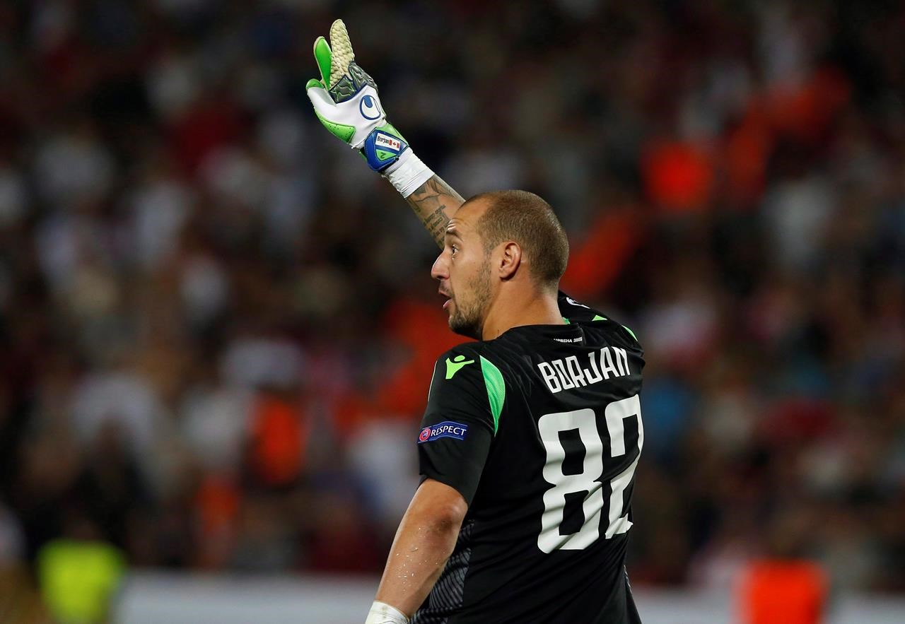 Milan Borjan in canada squad for gold cup