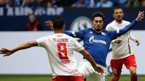 Schalke vs Augsburg Bundesliga match