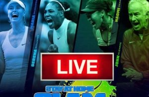 Stay At Home Slam Virtual All Star Tennis Tournament live free tv channel