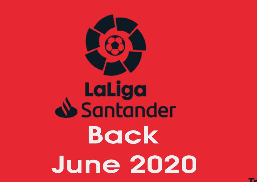 la liga back june 2020