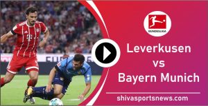 Bayer Leverkusen vs Bayern Munich bundesliga match