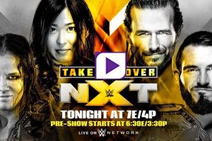 WWE NXT Takeover in your house live