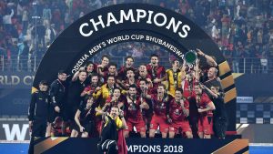 Belgium winners of Hockey world cup 2018