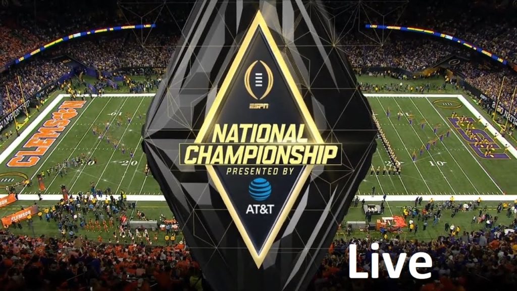 Watch 2021 CFP National Championship Live Stream Outside US Shiva