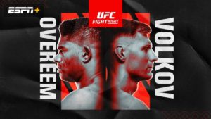 OVEREEM vs VOLKOV Live Stream – UFC Fight Night return to Vegas, How to Watch online, start Time