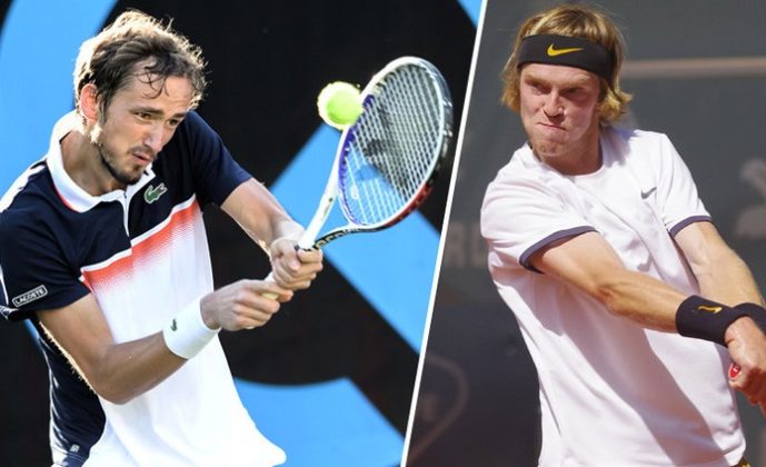 Rublev vs Medvedev Live - Men's Singles Quater Final AUS Open 2021