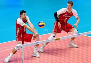 poland volleyball takes on serbia