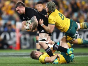 New Zealand vs Australia rugby game