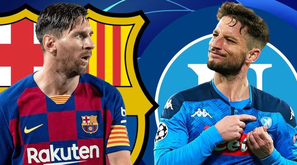 fcb vs napoli live