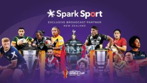 Spark Sport Shown RLWC live in New Zealand