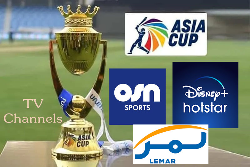 Asia cup TV channels & Broadcaster