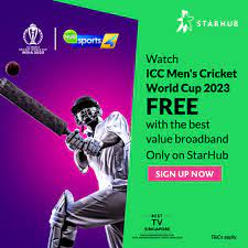 cricket world cup live in singapore on starhub