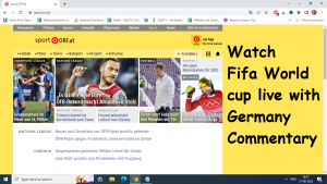 Fifa World Cup Live with German Commentary on ORF