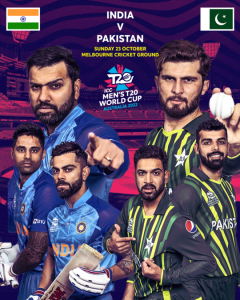 Today 23 October DD sports TV schedule, IND vs PAK Match Telecast or not