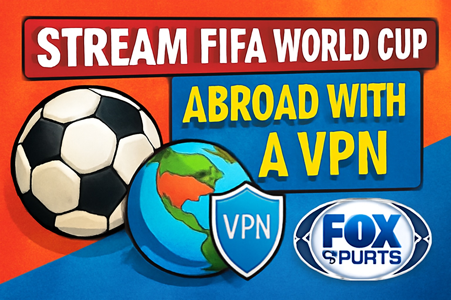 Stream FIFA World Cup on Fox Sports Abroad with a VPN Stream FIFA World Cup on Fox Sports Abroad with a VPN