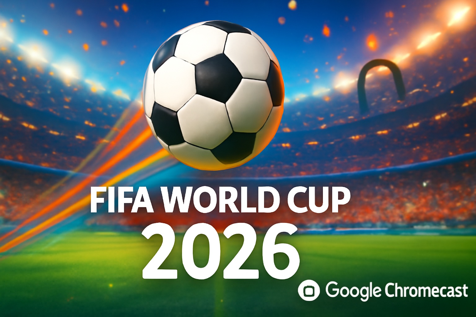 Watch The FIFA World Cup 2026 On Google Chromecast Watch The FIFA World Cup 2026 On Google Chromecast