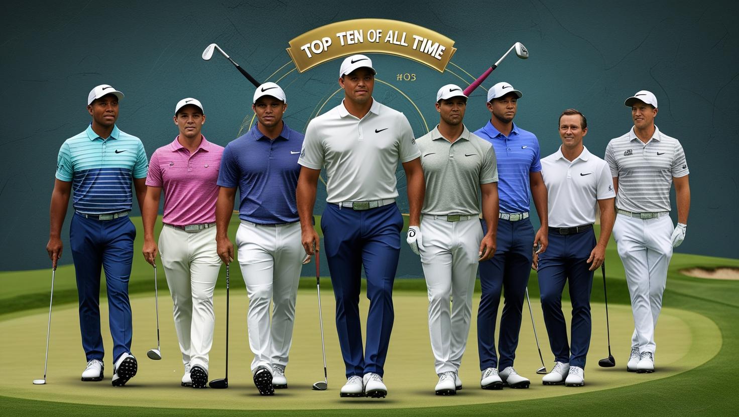 Top 10 Golfers in History The All Time Elite Top 10 Golfers in History: The All-Time Elite