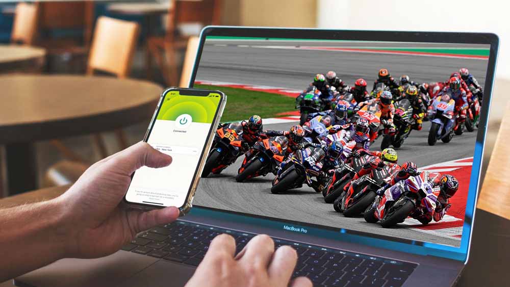 Watch Motogp live in usa with VPN