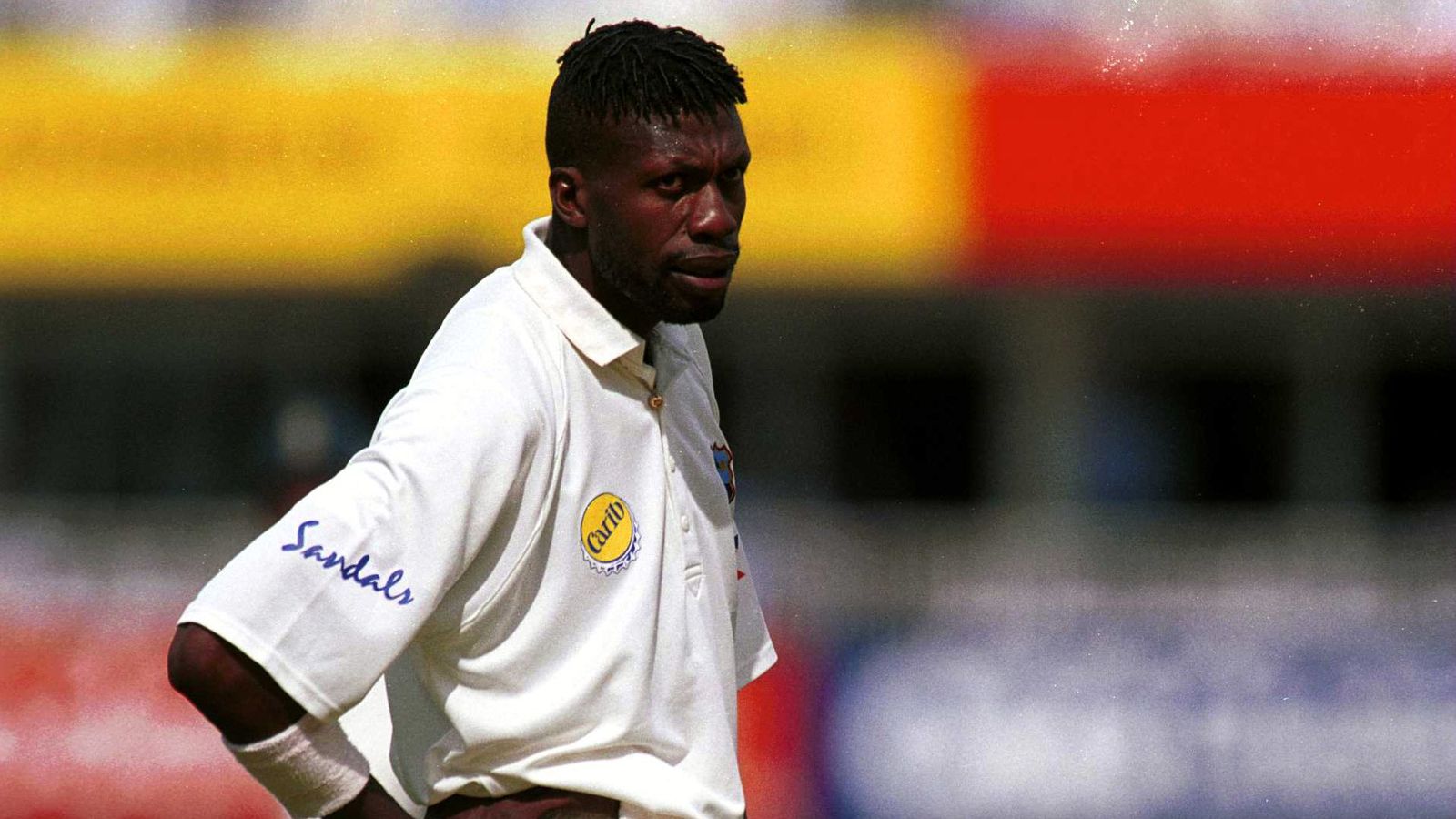 Curtly Ambrose fast bowler of west indies cricket team
