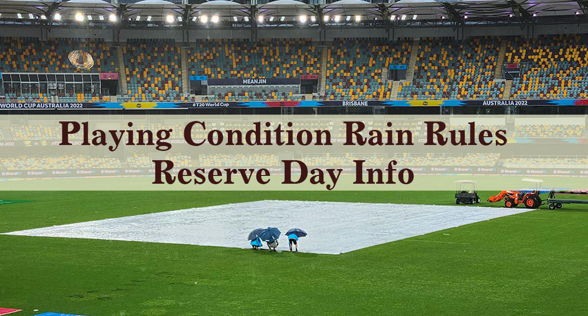 ICC World Cup 2023 New Rules What Happens If Rain Comes and Match is Called Off