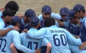 The Indian cricket team beats Bangladesh to reach the Asian Games final