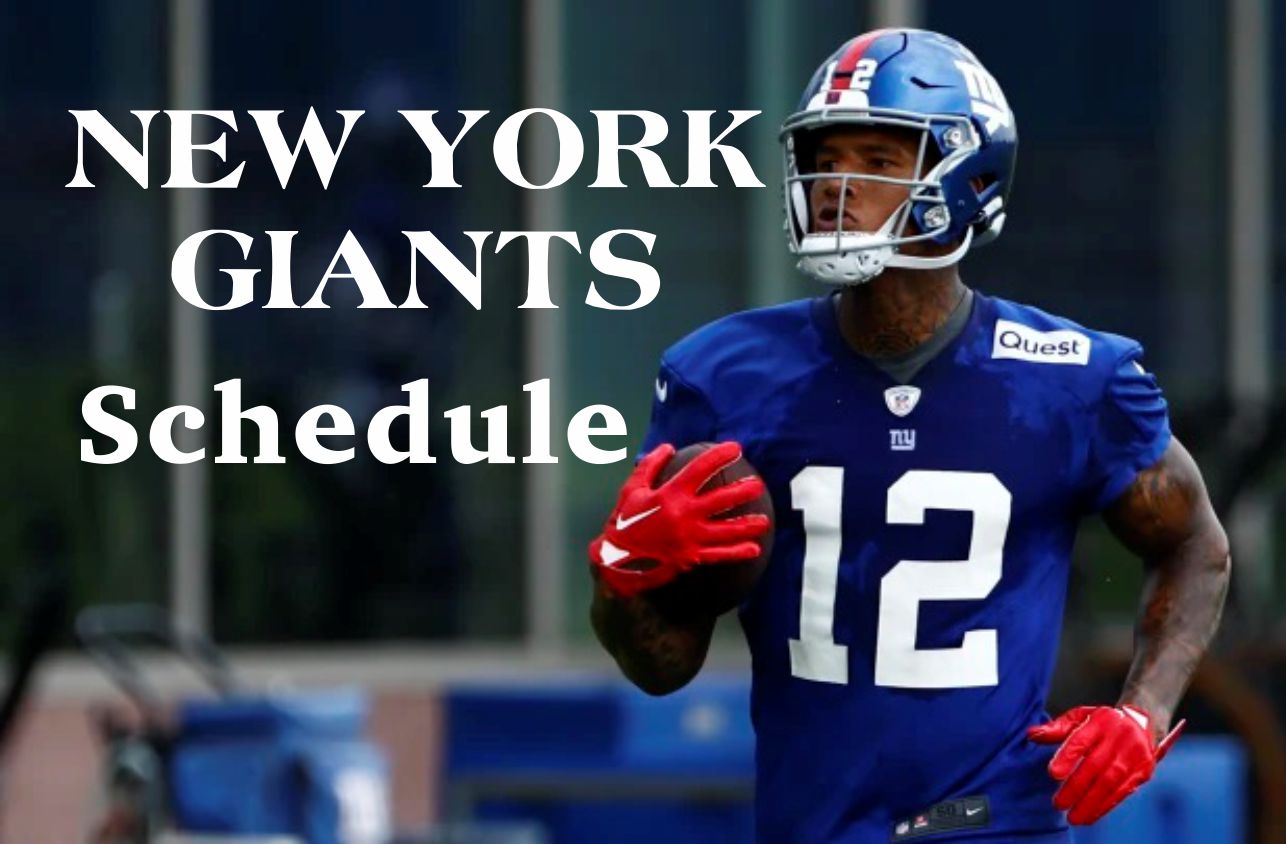 New York Giants Schedule 2023, NFL Matches Fixtures, Dates