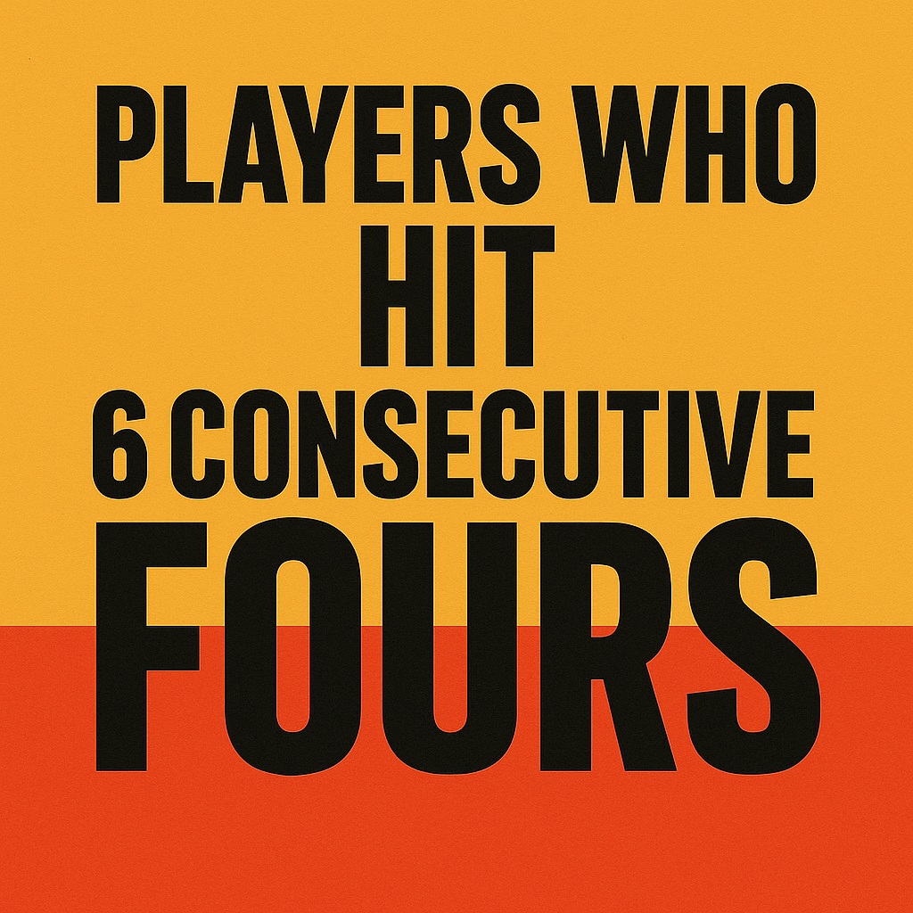 players who hit the 6 consecutive boundries players who hit the 6 consecutive boundries
